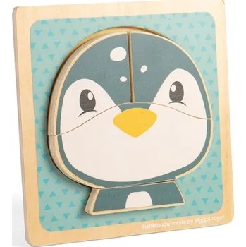 Puzzle Bigjigs Toys Puzzle Tučňák