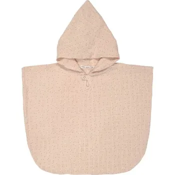 Pláštěnka LÄSSIG Muslin Poncho dots peach rose