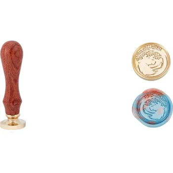 Razítko Pečetní razítko, KŮŇ POD STROMEM, 7,8x2,2 cm, 1ks