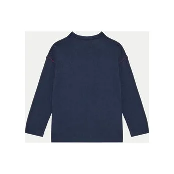 Dámská móda United Colors Of Benetton Svetr 1041H1025 Tmavomodrá Regular Fit 90