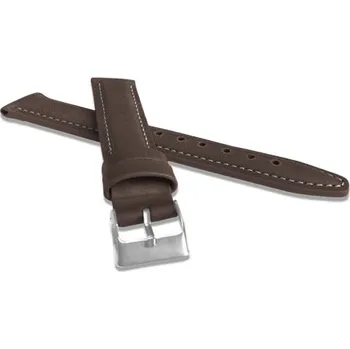 Kvalitní kožený řemínek hnědý 20 mm RKLAV09