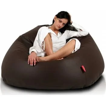 Sedací pytel Sedací pytel velká koule tmavohnědá EMI