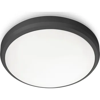 Philips DORIS LED stropní svítidlo, 640 lm, 6 W, černá PHI8719514417892