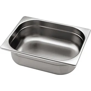 Gastronorm Gastronádoba GN 1/2 (h=200 mm) nerezová plná s uchy
