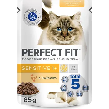 Krmivo pro kočku PERFECT FIT kapsička Sensitive kuřecí 85 g