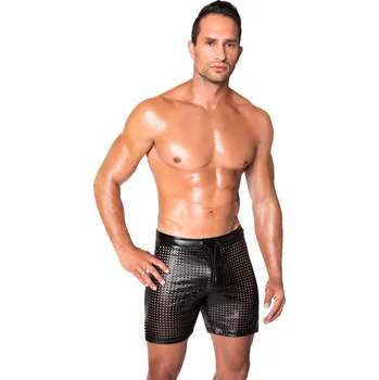 Pánské erotické prádlo Noir Handmade H077 Mayhem Biker Shorts Velikost L