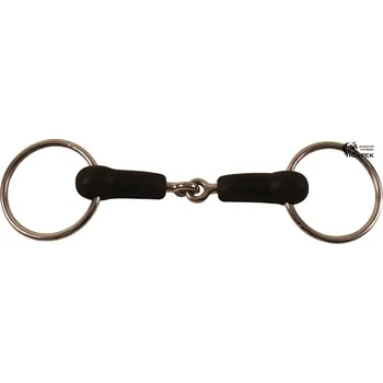 Udidlo pro koně Stihlo 1x lomené Umbria -RUBBER- - 14,5cm