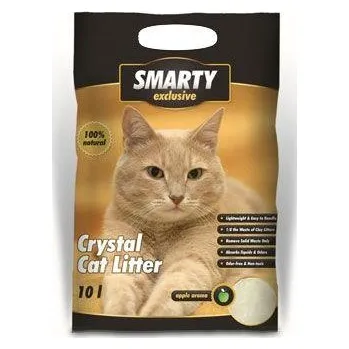 Podestýlka pro kočku Juko Smarty Exclusive silikát zelené jablko 10 l