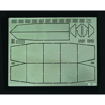 Plastikový model Royal Model 1/35 Armoured skirt Panzer IV/H/J (for Tamiya kit)