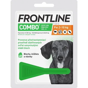 Antiparazitikum pro psa Frontline Combo spot on dog S 1x0,67ml