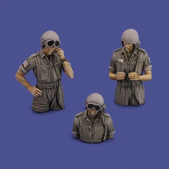 Plastikový model Royal Model 1/35 IDF tank crew '1973'