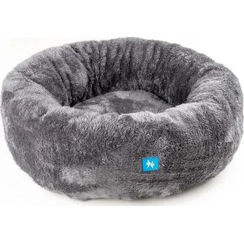 Pelíšek pro psa PROFIZOO Pelech Amélie 70cm šedá (Plys)