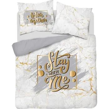 Povlečení Luxusní Francouzské povlečení Stay With Me 220x200/2x70x80 cm