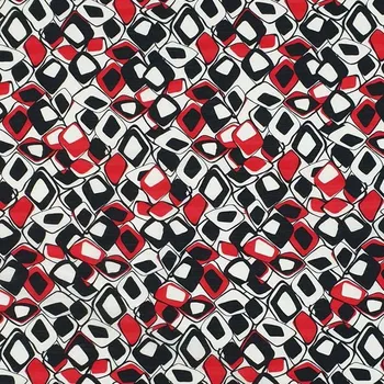 Košilovina červenočernobílá š.150