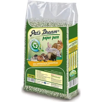 Podestýlka pro hlodavce Pet’s Dream Paper pure 10 kg