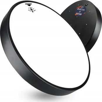 Kulatý Stropní Svítidlo Smartled 40 x 40 cm černá