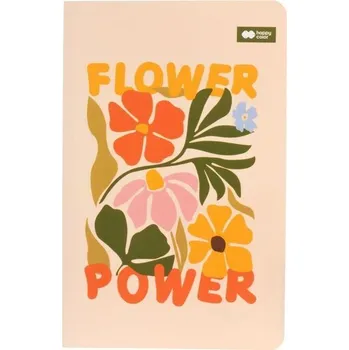 Set školních potřeb Notes szyty linia Bloom boho HAPPY COLOR