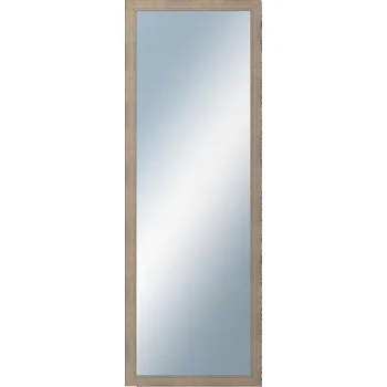 Zrcadlo Zrcadlo DANTIK nástěnné obdélníkové rám dřevo 500 x 1400 mm