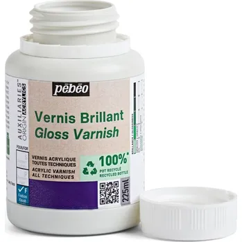 Speciální výtvarná barva Závěrečný lak Origin Acrylics 225 ml, lesklý