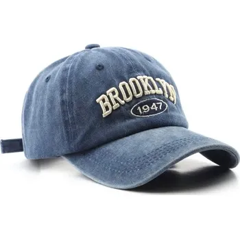 Čepice Brooklyn baseballová čepice unisex | stylová čepice s kšiltem - námořnictvo