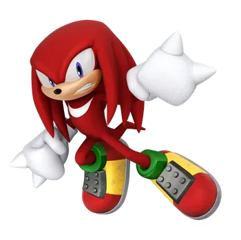 Nášivka NAŽEHLOVAČKA - Knuckles letí