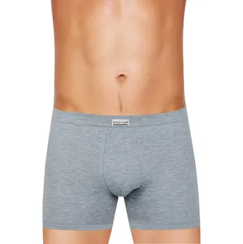 Trenýrky Pánské boxerky s delší nohavičkou U500 Intime RISVEGLIA Barva/Velikost: světlý melír / XL/XXL