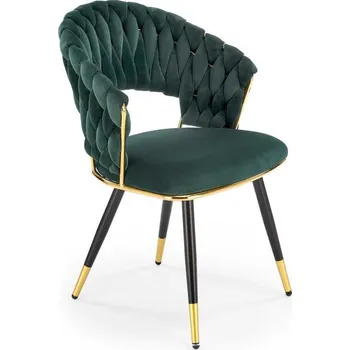 Jídelní židle Jídelní židle Oakley, tmavě zelená