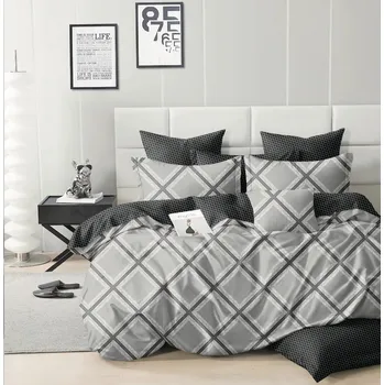 Povlečení EXKLUZIVNÍ NABÍDKA – OBOUSTRANNÉ BAVLNĚNÉ POVLEČENÍ VIKTORIE NA 2 POSTELE 140x200/70x90 – PROSTĚRADLO ZDARMA!