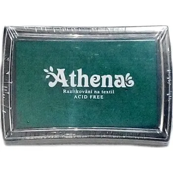 Razítková poduška Creatoys polštářek pro razítkování na textil - zelený