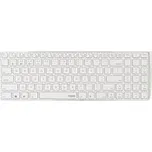 RAPOO klávesnice E9100M, bezdrátová, Ultra-slim, CZ/SK, bílá 6940056200020