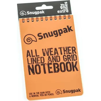 Voděodolný zápisník All Weather - oranžový, Snugpak