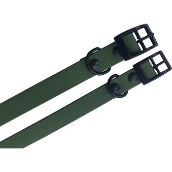 Obojek pro psa Obojek voděodolný 40cm/16mm olivový