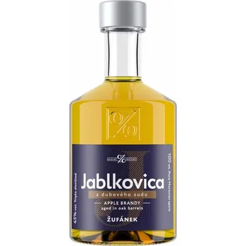 Pálenka Žufánek Jablkovica z dubového sudu, 45%, 0,1l