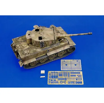 Plastikový model Royal Model 1/35 Tiger I late version (for Tamiya kit)