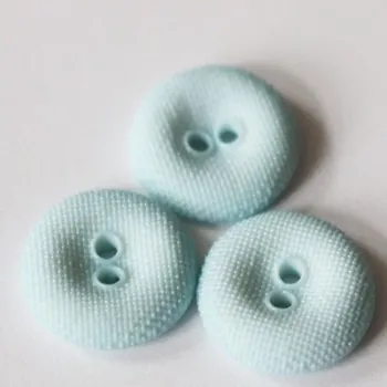 Knoflík 20204 Knoflík 231/28 čer,modrý,bílý - Modrá, 18 mm