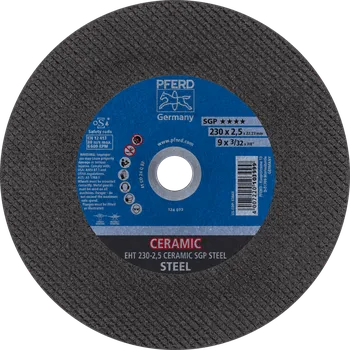 Řezný kotouč Pferd 61323025 | Řezný kotouč 230 x 2,5 x 22,23 mm, CERAMIC SGP STEEL