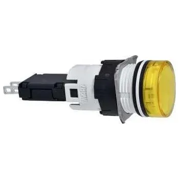 vypínač a zásuvka Schneider Electric XB6AV5BB Signálka - žlutá