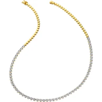 Náhrdelník Zlatý náhrdelník s brilianty - 43 cm - 2,08 ct - ryzost 585 - 211.227