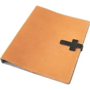 Kožený šanon Barva kůže: Ořechová (D41)