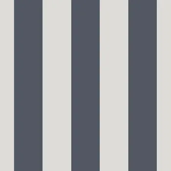 Tapeta ICH Wallcoverings Vliesová tapeta na zeď, modro-bílá, pruhy, 9814-1, Essential Stripes, ICH Wallcoverings, velikost 10,05 x 0,53 m