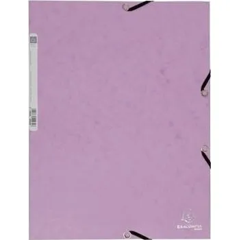Exacompta Pastel Prešpán Spisové desky s gumičkou A4 - fialové