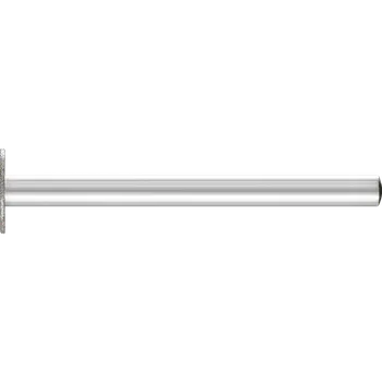 Brusný kotouč Pferd 36050806 | Diamantové válcové ploché brusné tělísko DZY 8,0-0,5/3, D 64 s galvanickým pojivem ZY