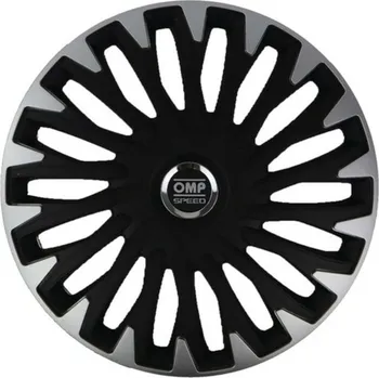 Držák do auta Puklice OMP Stinger Speed Černá Stříbřitý 13" (4 ks)