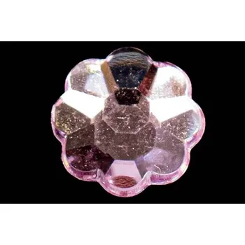 Samolepící kytičky - 1ks 200007 - Růžová, 10 mm