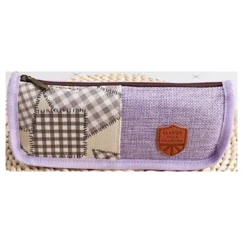 Set školních potřeb Piórnik tuba mała Fioletowy