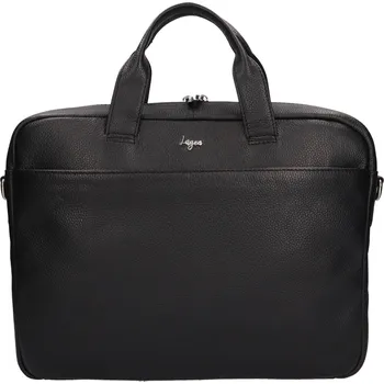 Pánská aktovka Kožená business taška Lagen Florenc - černá