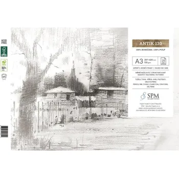 Grafický blok Antik 130 g/m2, A3