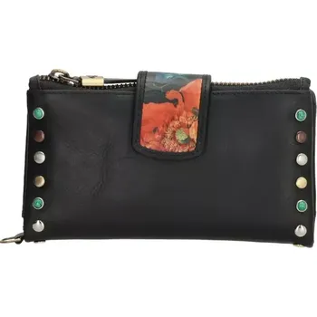 Peněženka Dámská kožená peněženka Micmacbags 20332 černá | Cooltovka.cz