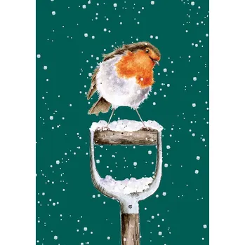 Blok Zápisník Wrendale Designs "A Little Red Robin", A6, 48 l., linkovaný - Červenka