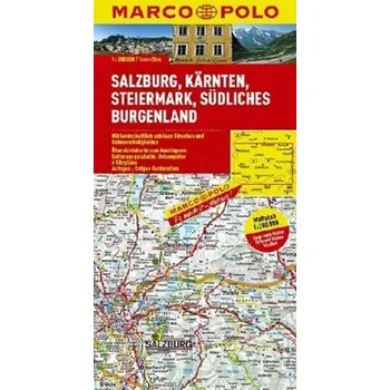 Rakousko - Salzburg/mapa